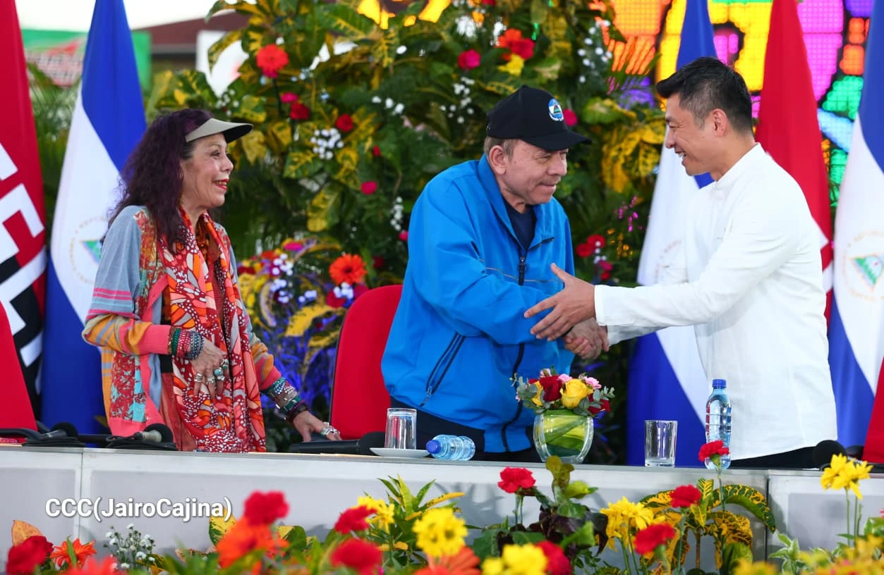 Gobierno nicaragüense destaca cooperación con China y reafirma compromiso con la paz y la prosperidad