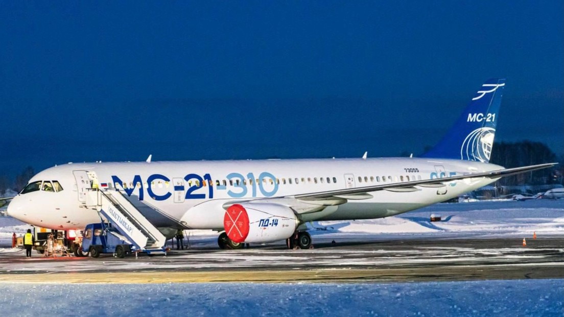 Avión ‘Made in Russia’ completa con éxito un vuelo de entrenamiento