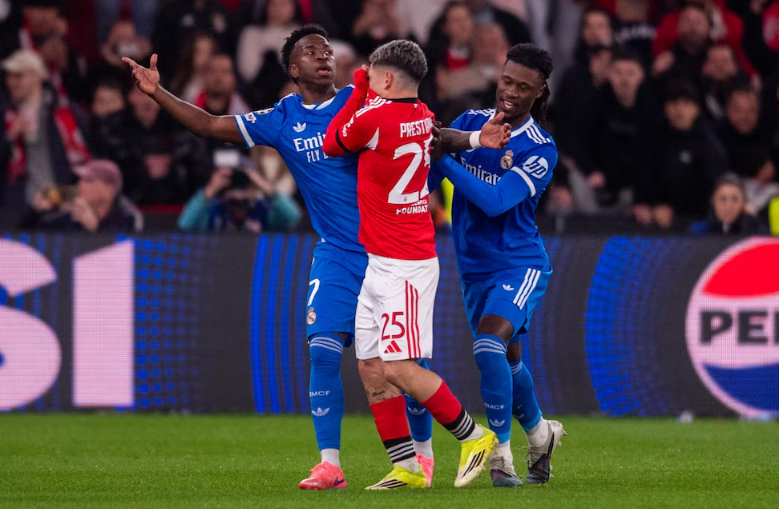 UEFA suspende provisionalmente a Prestianni tras denuncia de Vinícius