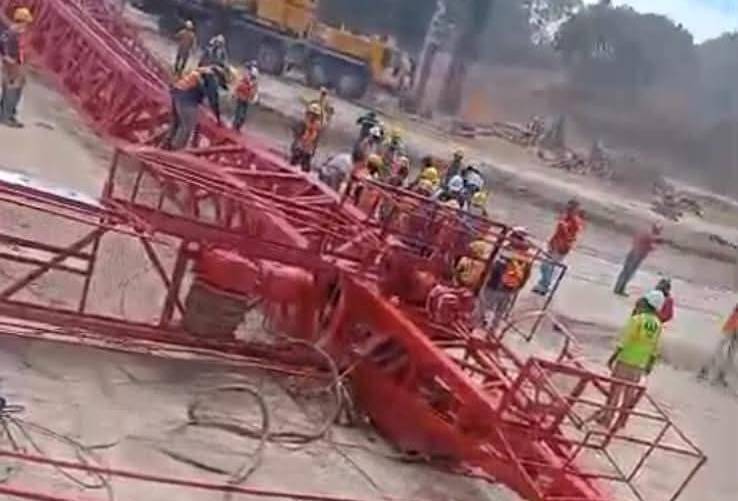 Tragedia laboral deja un fallecido y varios heridos en el Estadio de Catarina