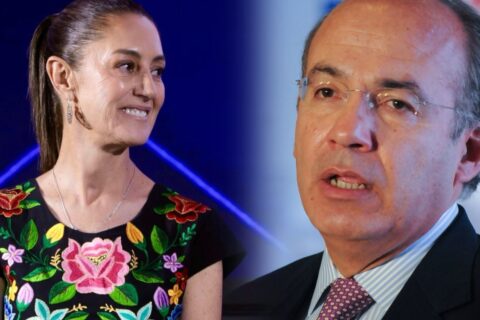 Sheinbaum lanza un fuerte dardo contra Calderón