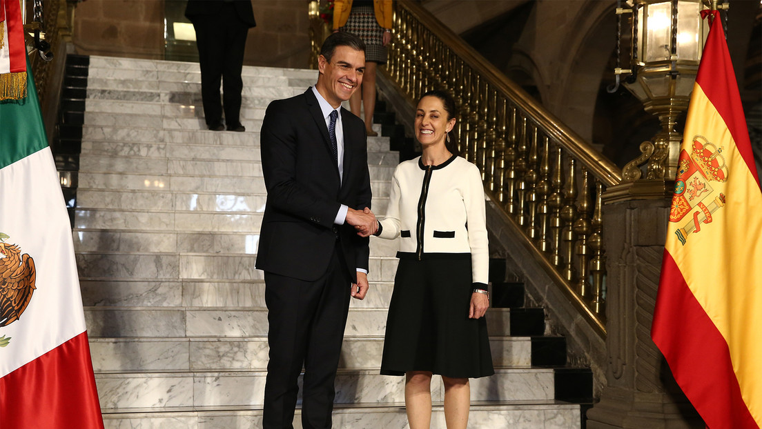 Sheinbaum defiende a Pedro Sánchez al “apostar por la paz”