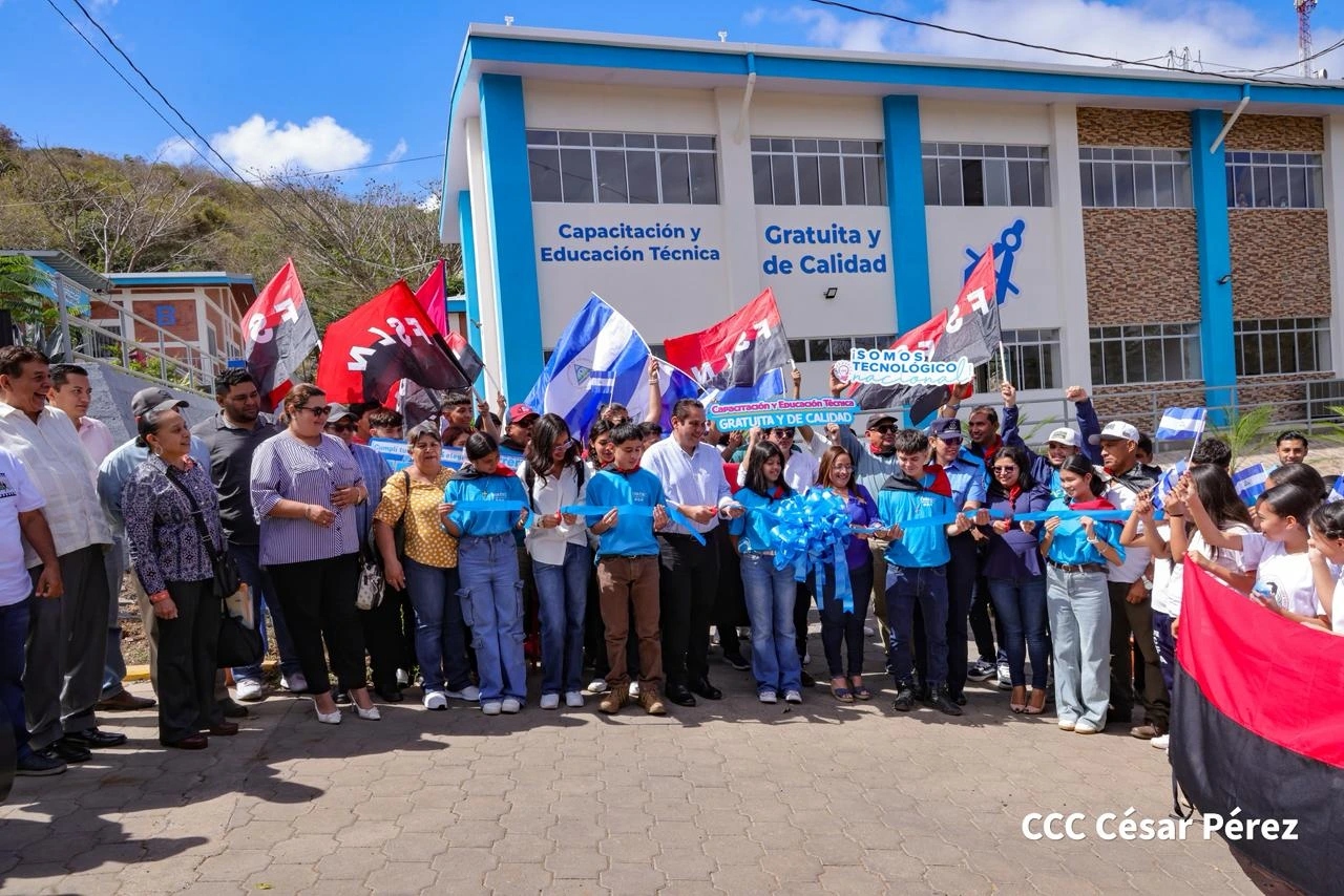 Abre sus puertas el Centro Tecnológico Niños Héroes de Matagalpa con una inversión de C$97 millones