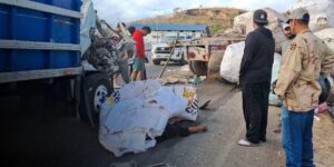 Camión distribuidor de gas impacta contra una rastra y deja un muerto en Matagalpa