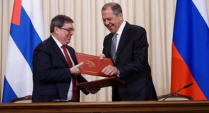 Lavrov y Bruno Rodríguez