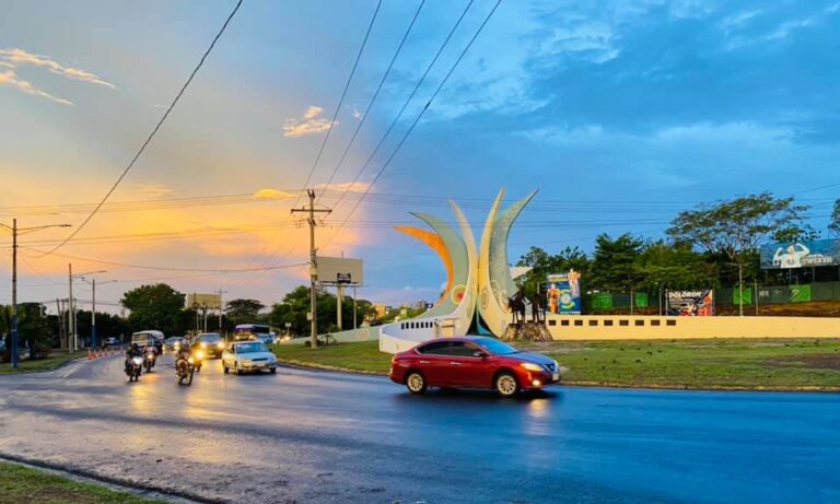 Inician labores de remoción de rotondas El Periodista y Rubén Darío