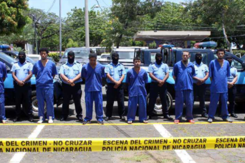 Caen 40 delincuentes por diversos delitos en Nicaragua