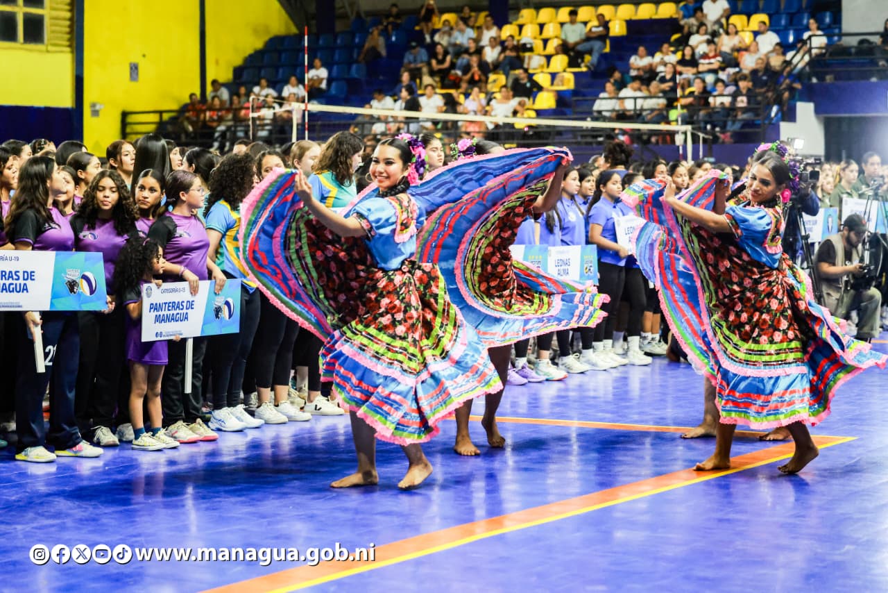 Alcaldía de Managua fortalecen el talento deportivo con el arranque de la VI Edición de la Liga de Voleibol