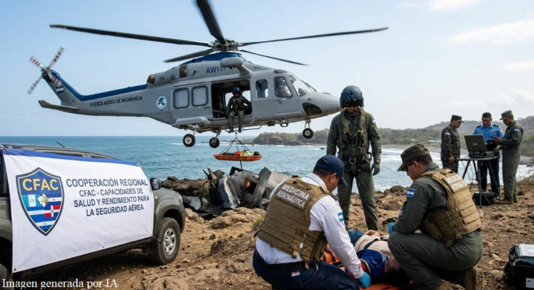 Fuerzas aéreas del istmo refuerzan sus capacidades en medicina aeronáutica