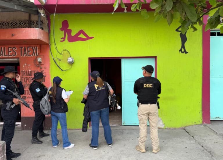 Rescataron en Guatemala 14 víctimas de explotación sexual