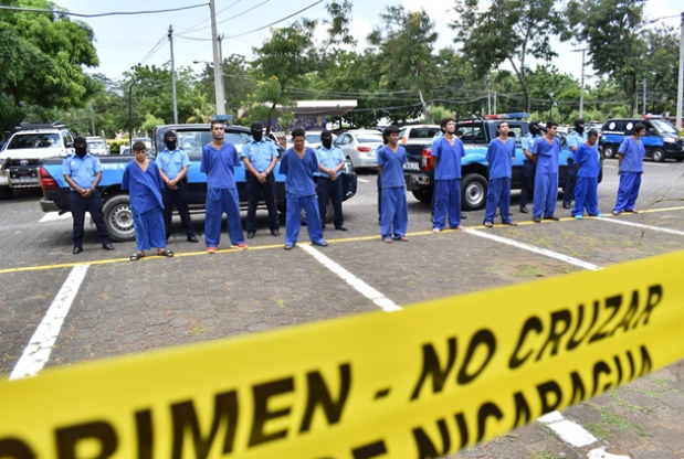 Ponen tras las rejas a 81 personas por distintos delitos en Nicaragua