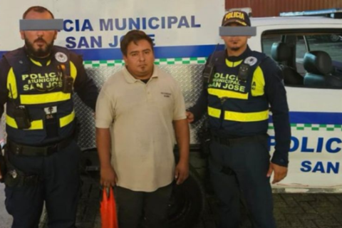 Capturan en Costa Rica a nicaragüense buscado por la Interpol por abuso sexual