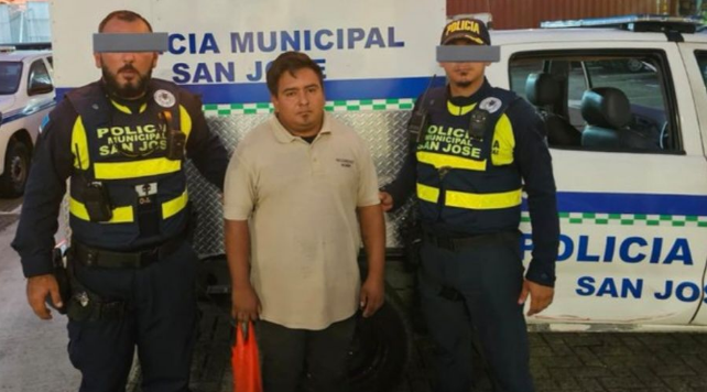 Capturan en Costa Rica a nicaragüense buscado por la Interpol por abuso sexual