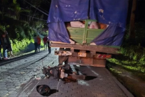 Motociclista de 27 años fallece tras impactar contra un camión en Matagalpa