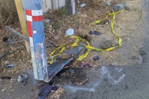 Fatal accidente en Carretera Sur deja dos jóvenes fallecidos