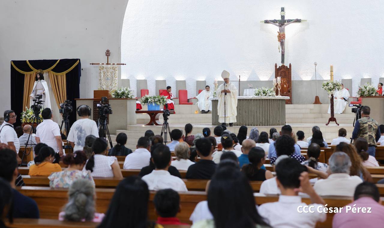 Celebran en Managua la Misa de Resurrección cerrando las actividades de Semana Santa