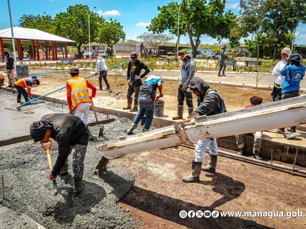 15 nuevas calles beneficiarán a familias de la Urbanización Villa Jerusalén en Managua
