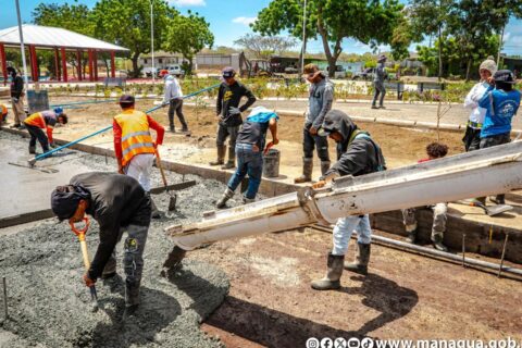 15 nuevas calles beneficiarán a familias de la Urbanización Villa Jerusalén en Managua