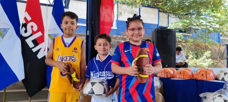 MINED inicia distribución de material deportivo valorado en C$6 millones