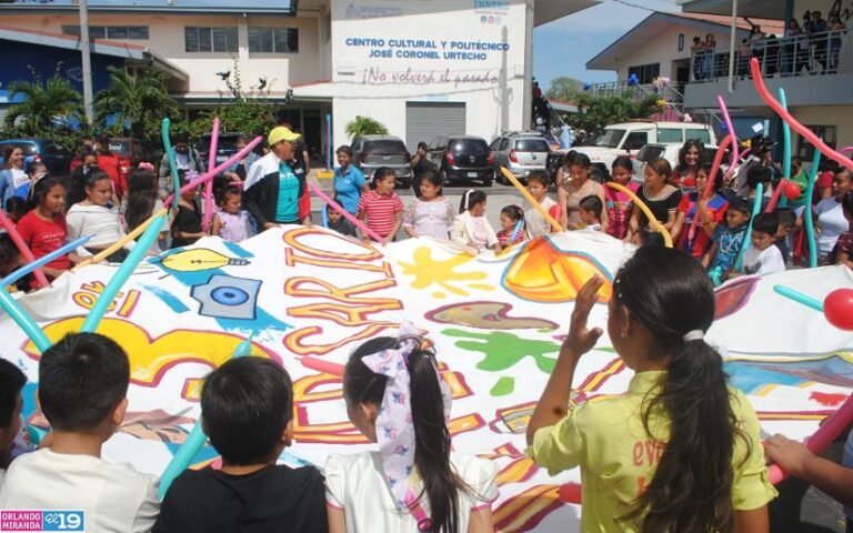 Politécnico José Coronel Urtecho celebra tres años de victorias educativas con la niñez