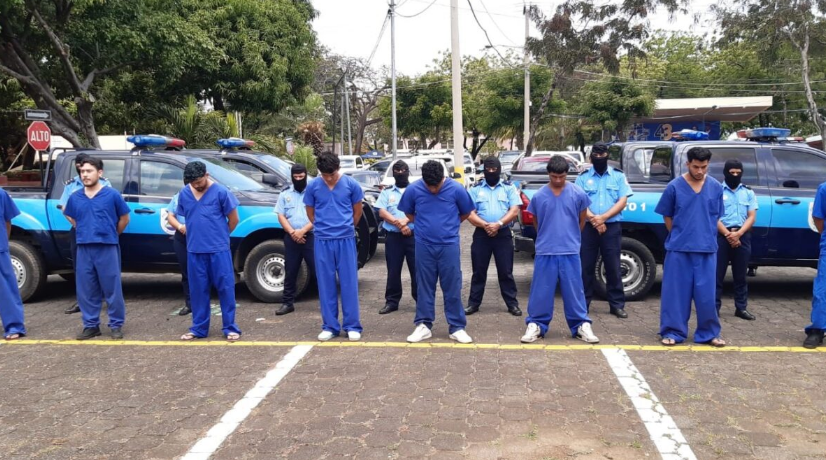 Golpe a la delincuencia en Nicaragua con 72 detenidos en la última semana