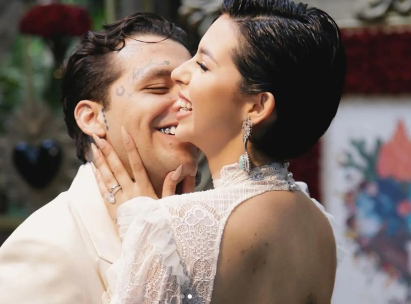 Christian Nodal y Ángela Aguilar posponen su boda religiosa