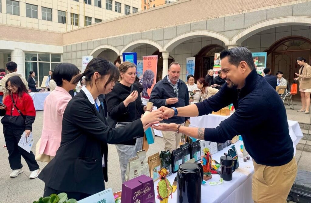 Café nicaragüense se expone feria de intercambio en China