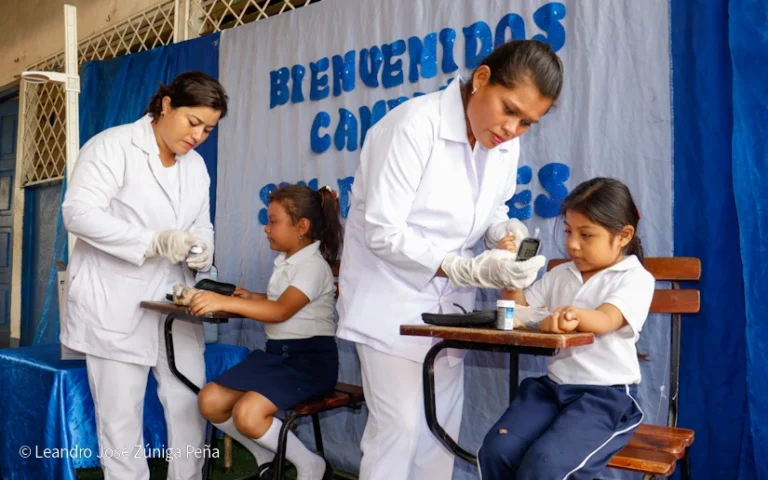 MINSA desarrolla jornada de prevención y detección temprana de diabetes en escolares de Nindirí