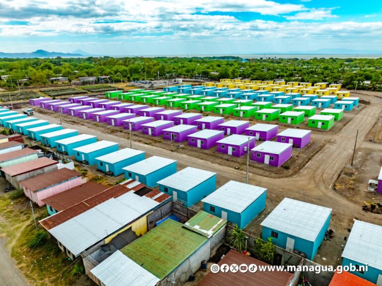 Inaugurarán Residencial Nicaragua en el Distrito VI de Managua beneficiando a 250 familias