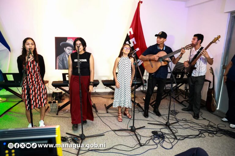 Alcaldía de Managua promueve valores y talento humano celebrando Concierto a la Paz