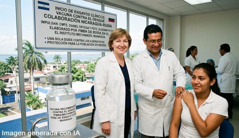 Vacuna contra el dengue impulsada por Rusia y Nicaragua entra a fase de ensayos clínicos