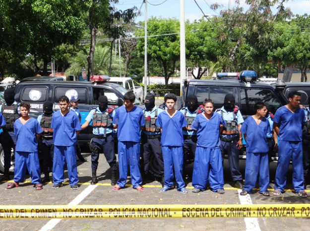 Acciones policiales dejan a 47 detenidos por delitos de peligrosidad en Nicaragua