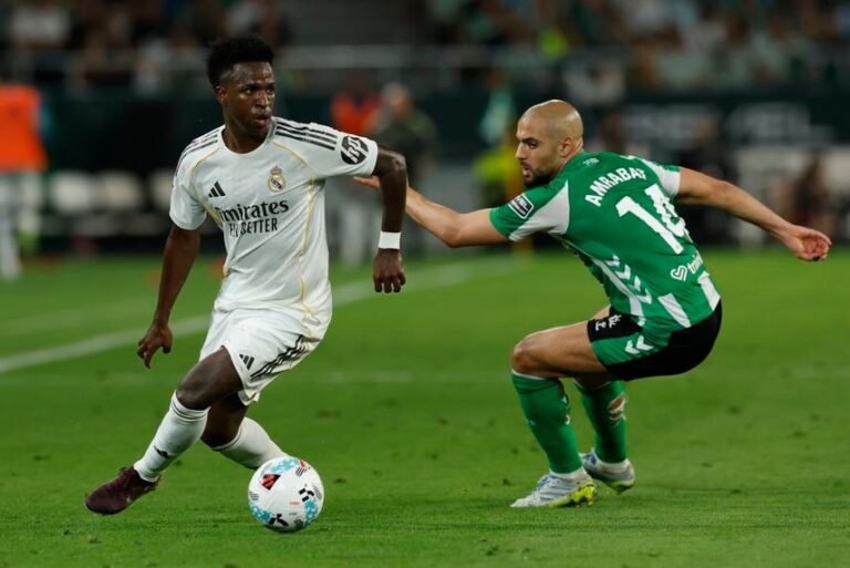 Betis rescata un punto sobre el final ante el Real Madrid