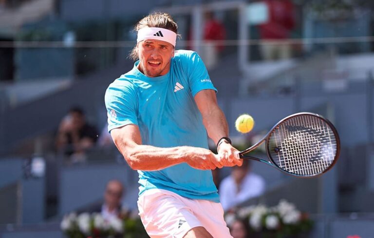 Alemán Zverev reafirma candidatura al título en Masters 1000 de Madrid