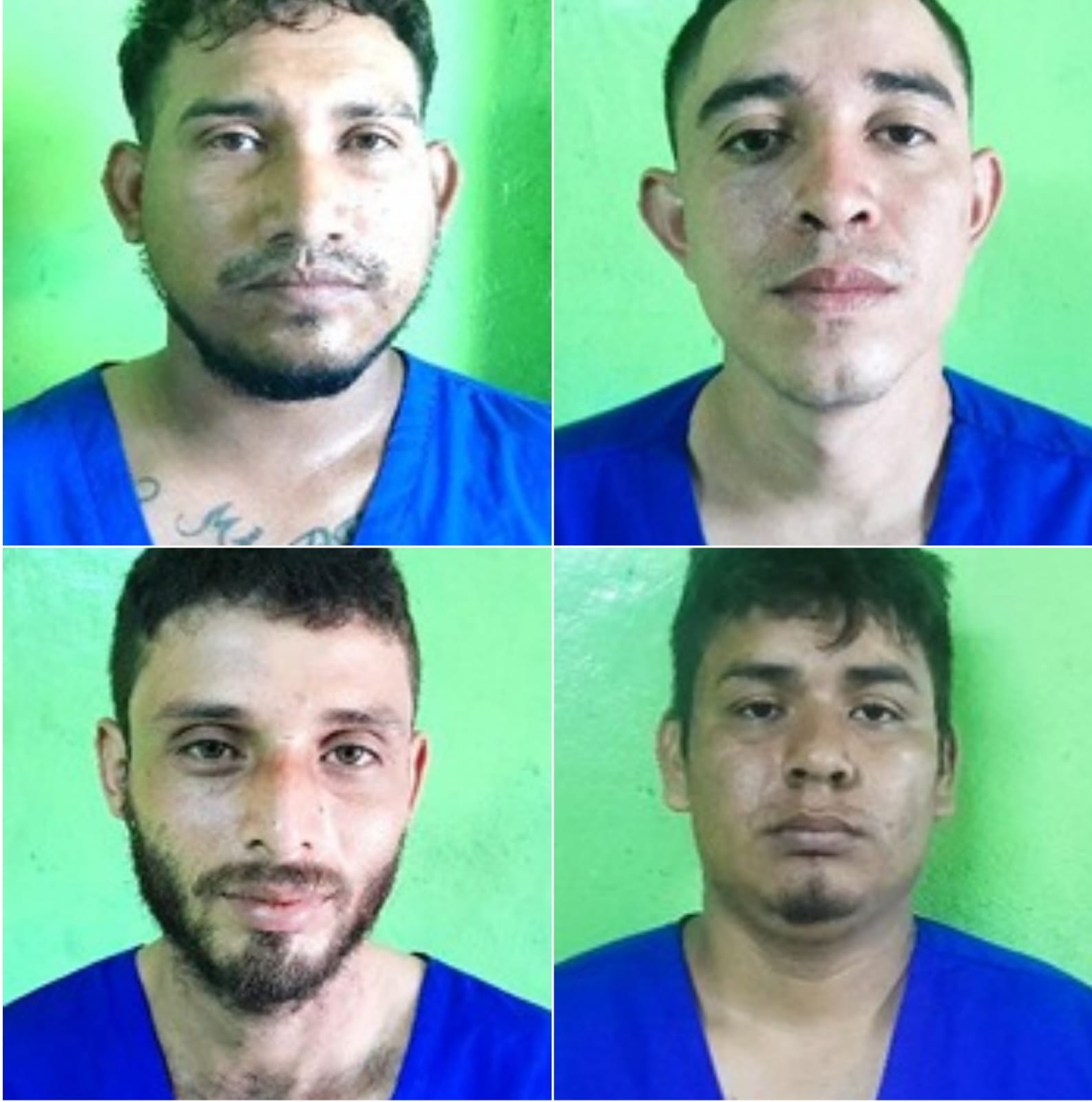 Cuatro hombres detenidos por homicidio en Masaya