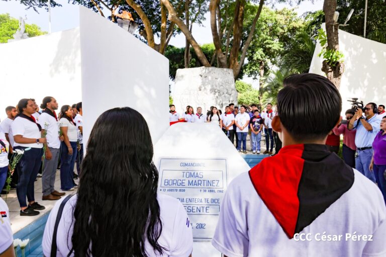 Tomás Borge “vive en todas las esquinas vigilante, cuidando esta Revolución que avanza”