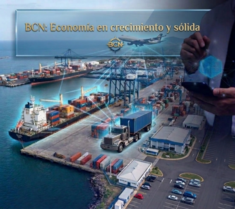 Informe del BCN destaca crecimiento sostenido y solidez económica al mes de abril