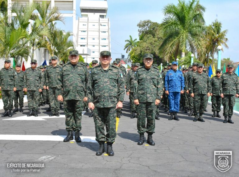 “Jamás el Ejército se prestará a intereses extranjeros”: afirman Fuerzas Militares de Nicaragua