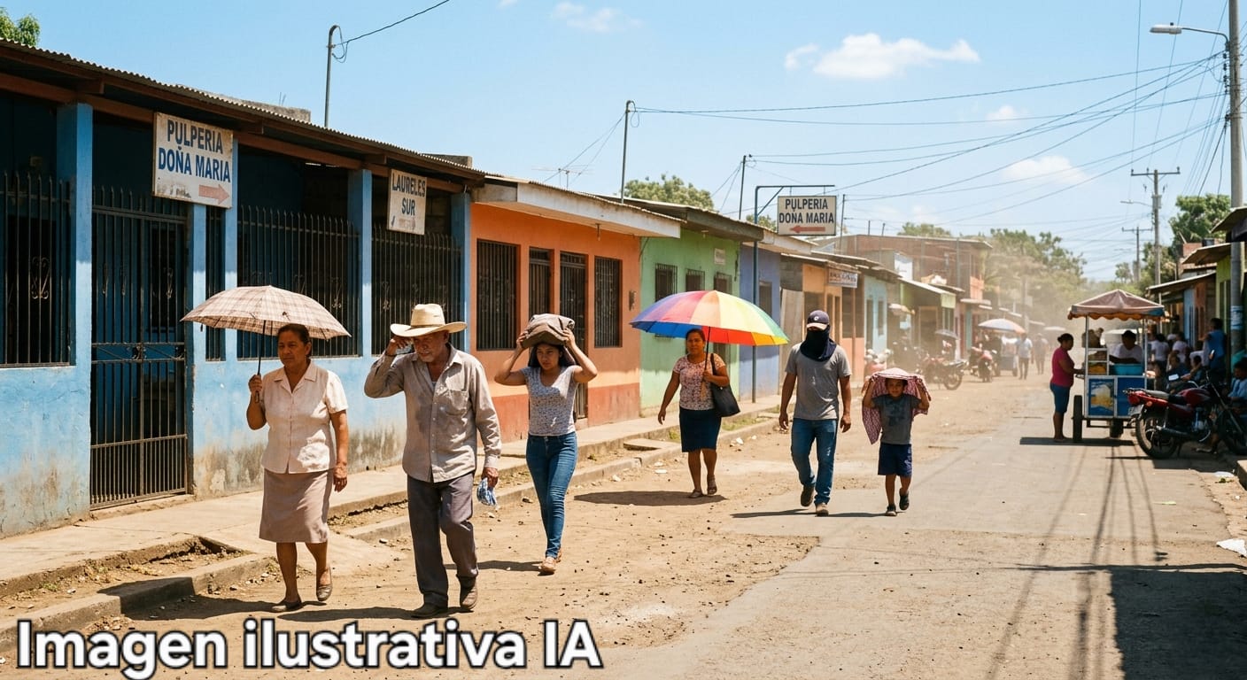 Ola de calor en Nicaragua cobra la vida de una mujer centenaria en Managua