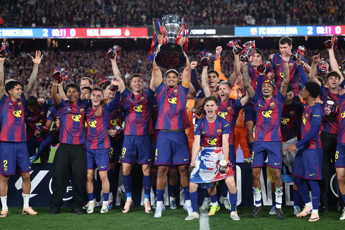 El FC Barcelona se proclama campeón de LaLiga