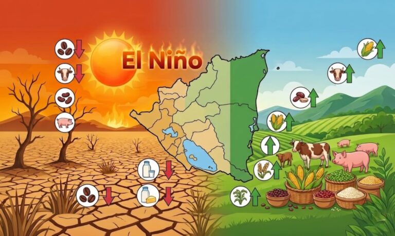 Nicaragua proyecta crecimiento para el ciclo 2026-2027 pese a impacto de El Niño