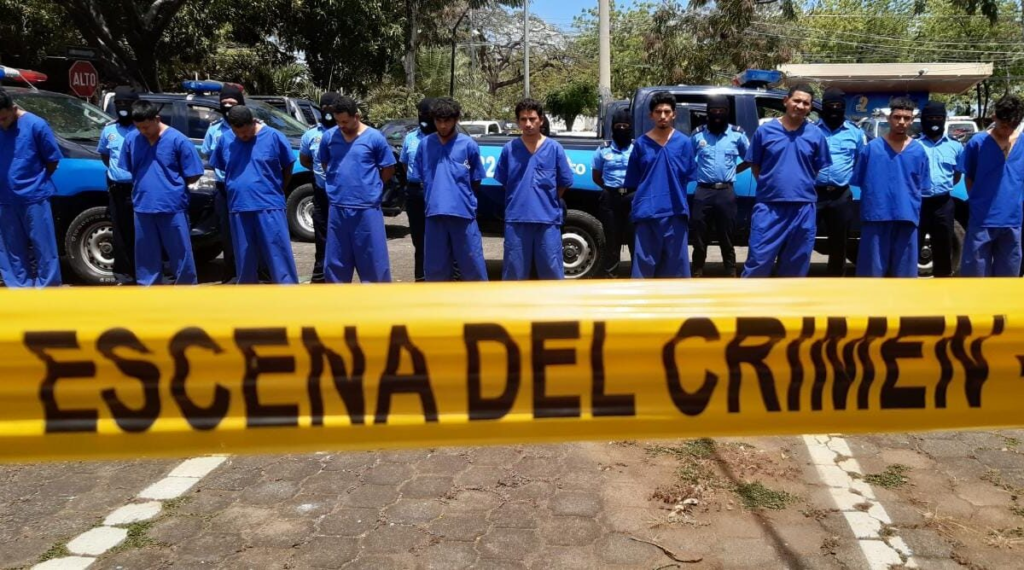 38 detenidos deja plan de seguridad por delitos de peligrosidad en Nicaragua