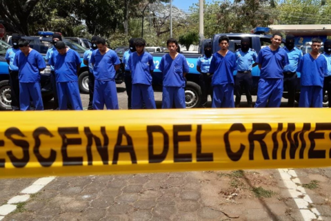 38 detenidos deja plan de seguridad por delitos de peligrosidad en Nicaragua