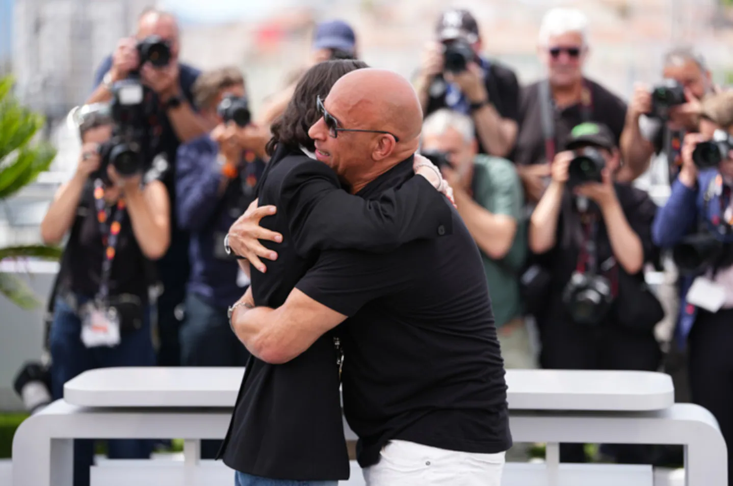 Emotivo encuentro entre Vin Diesel y la hija de Paul Walker en Cannes
