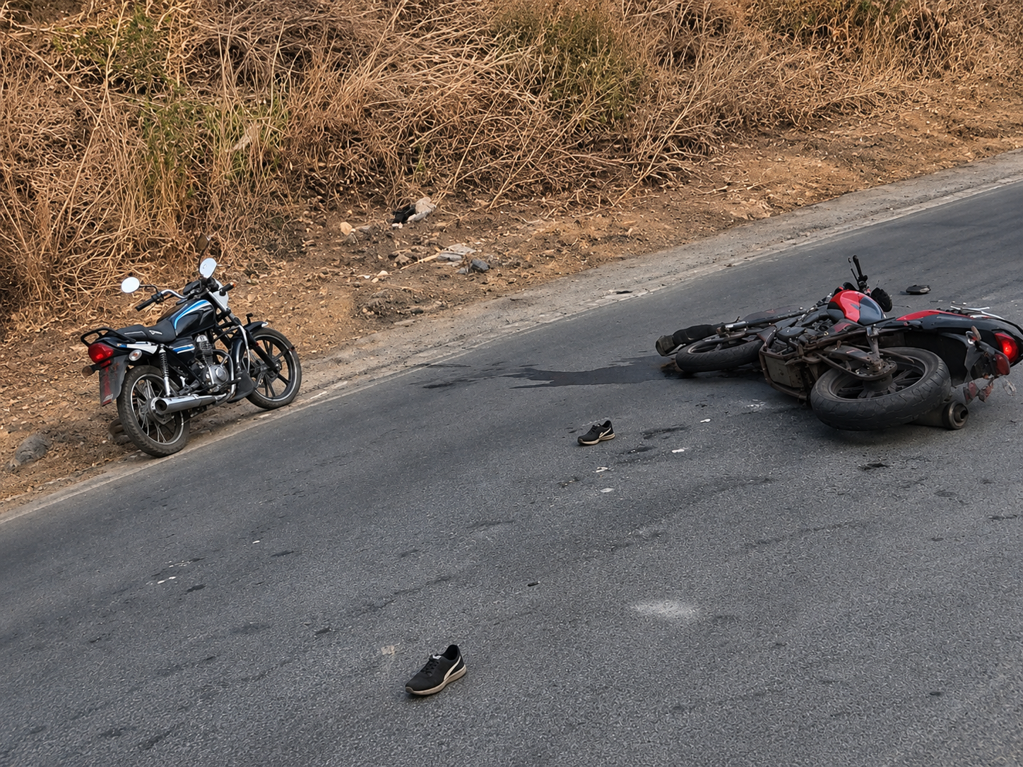 Niña de 7 años se debate entre la vida y la muerte tras colisión entre motocicletas en Managua