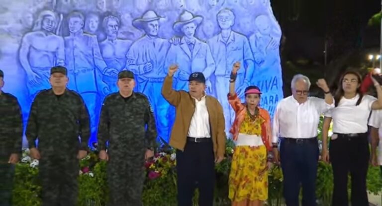 Copresidentes participan en acto por el 131.° aniversario del natalicio de Sandino