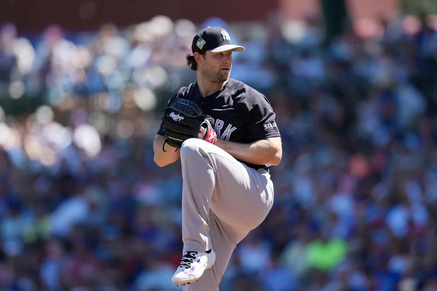 Gerrit Cole se acerca a su regreso con los Yankees tras cirugía de codo