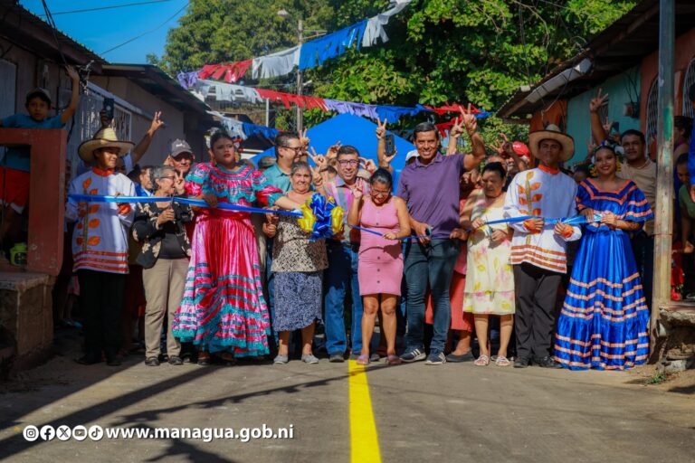 Nuevas calles en Villa Venezuela mejoran la seguridad y calidad de vida de decenas de familias