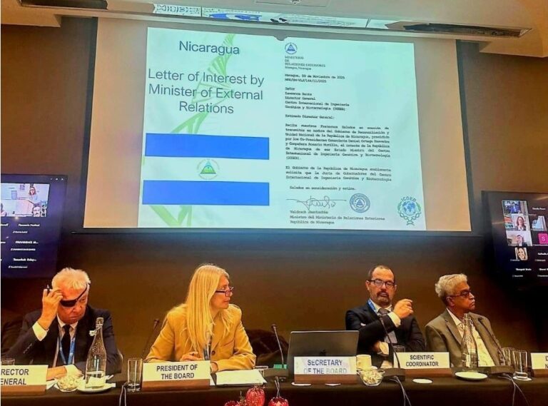 Aprueban ingreso de Nicaragua al Centro Internacional de Ingeniería Genética y Biotecnología