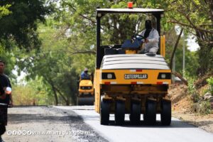 Pobladores del Barrio Laureano Mairena tendrán nuevas calles asfaltadas
